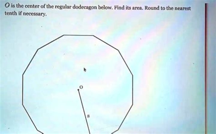 Dodecagon Area Question