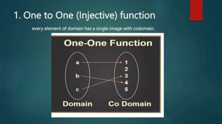 Does all elements of the domain of a function is mapped to only one element in the codomain?