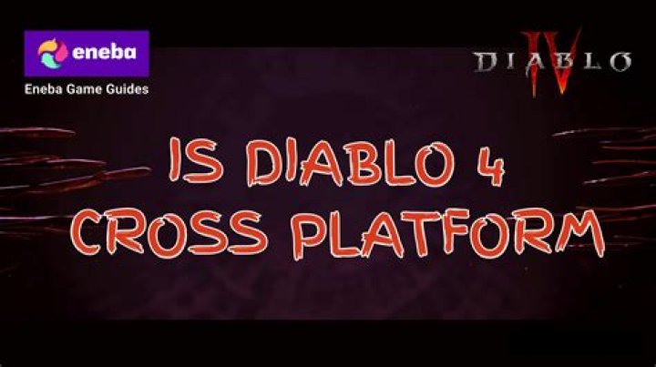 Does Diablo III have cross-platform partnering?