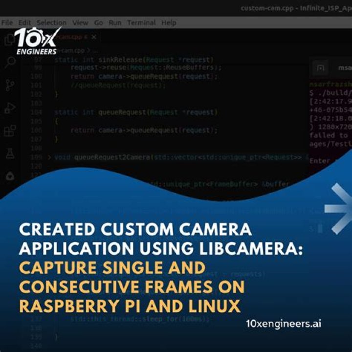 Does libcamera only work on the command line?