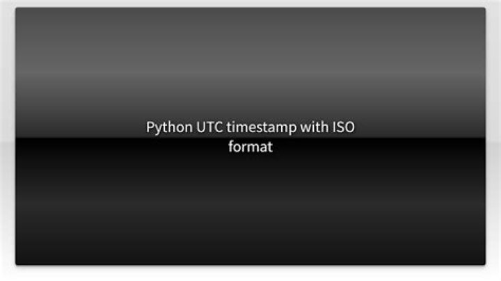 Does Python's time.time() return the local or UTC timestamp?