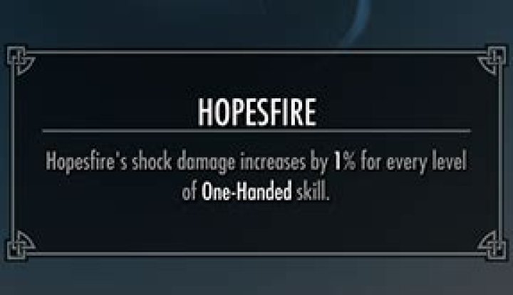 Does the One-Handed skill increase the damage of bound weapons?