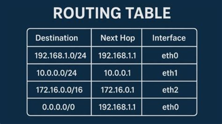 Does the order of entries in the routing table matter?
