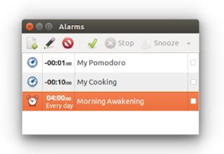 Does Ubuntu 20.04 have an app for multiple timers that allows configuring preset durations?
