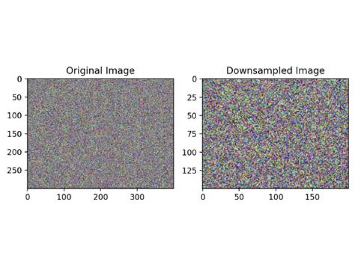 Downsample array in Python