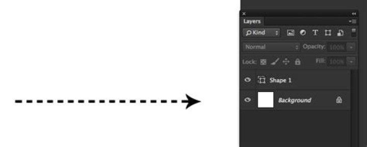 Drawing a dashed/dotted line with an arrowhead in Photoshop CS6