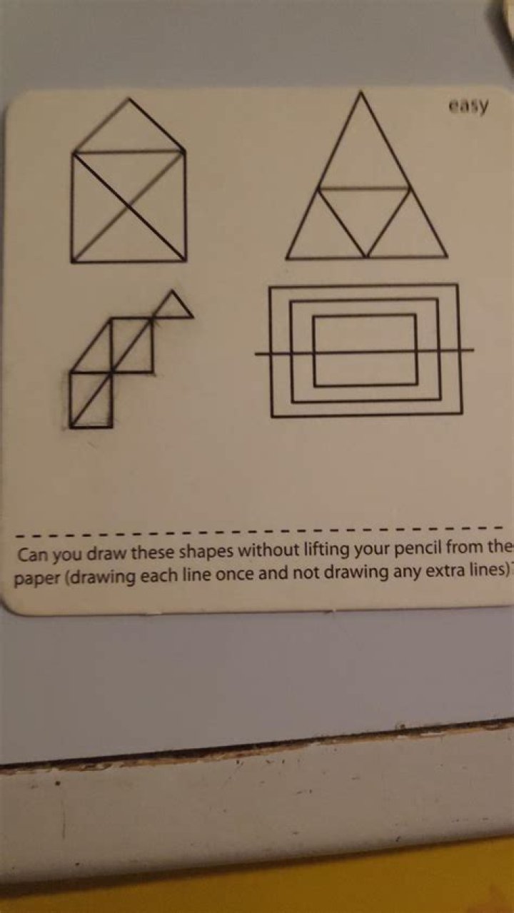 Drawing a figure without lifting the pen