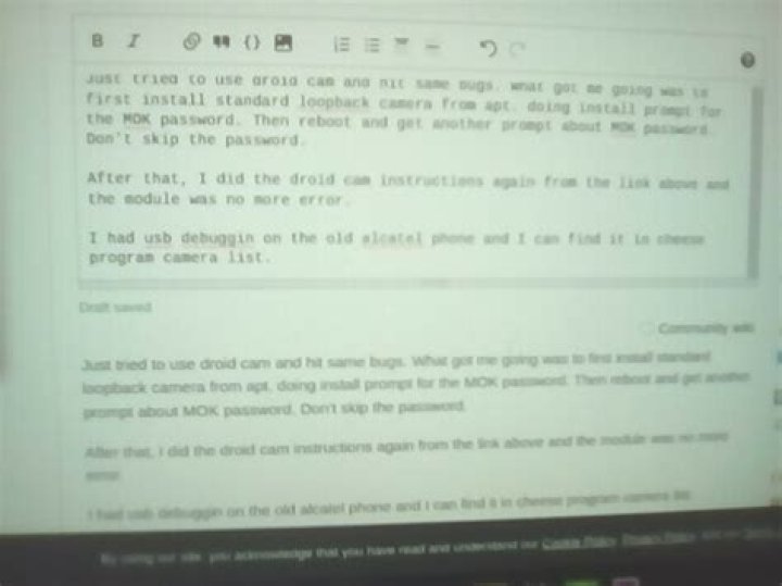 Droidcam Installation Error on Ubuntu 18.04