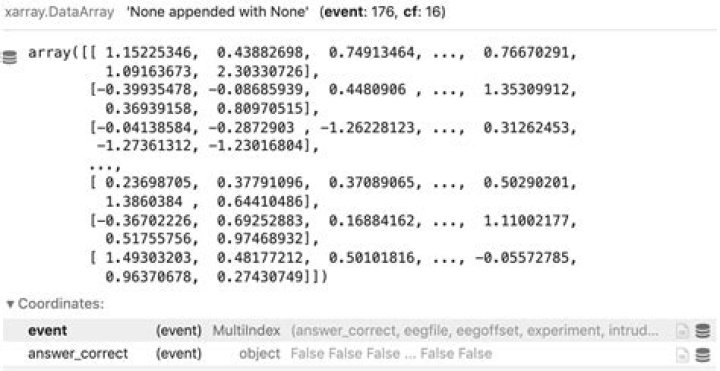 Drop coordinate from an xarray DataArray