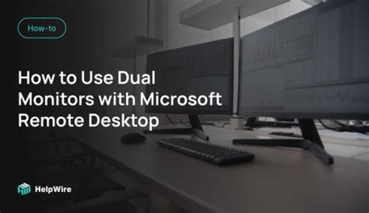 Dual Monitor RDP - User Friendly