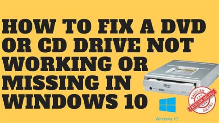 DVD/CD-ROM drives stop working in Windows 7