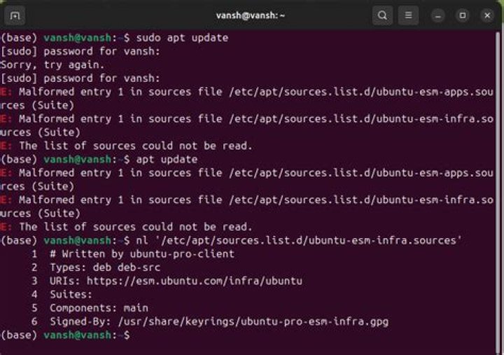 E: Malformed entry 54 in list file /etc/apt/sources.list (Suite): Installing R [duplicate]