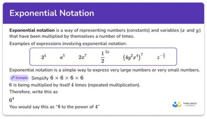 E Scientific Exponential Notation