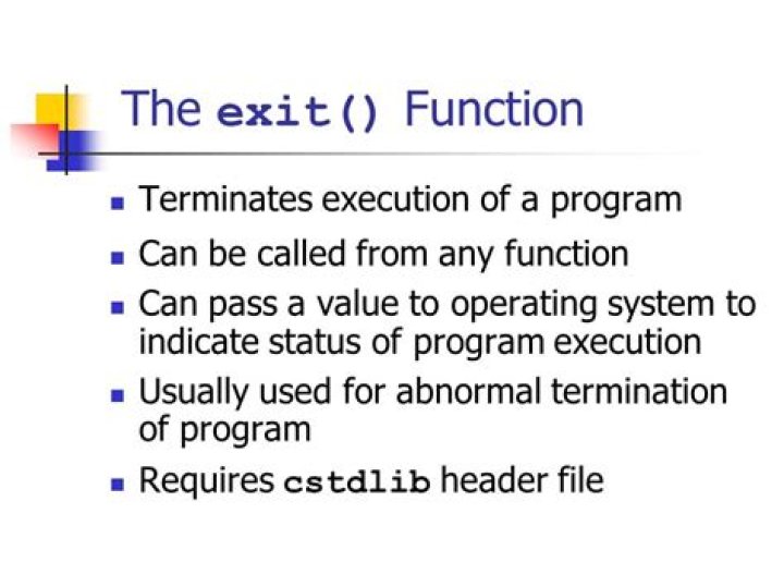 Early exit from function?