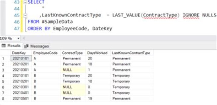 Easy way to fill in last non-null value partition by user? Redshift SQL
