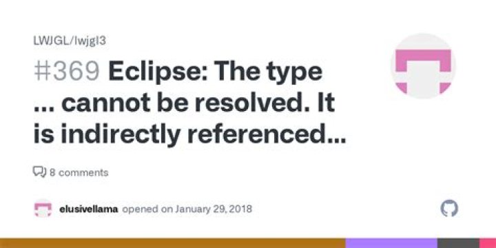 Eclipse error: indirectly referenced from required .class files?