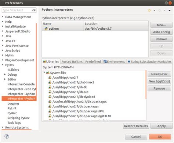 Eclipse not showing Pydev in Preferences