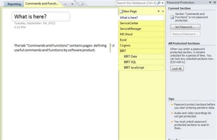 Edit restriction in Microsoft Onenote