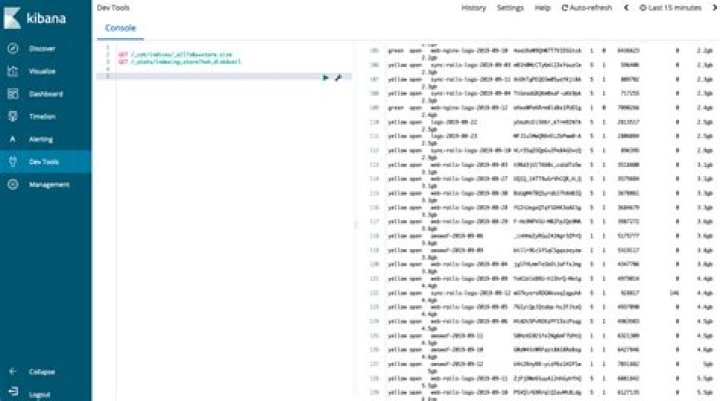 ElasticSearch find disk space usage