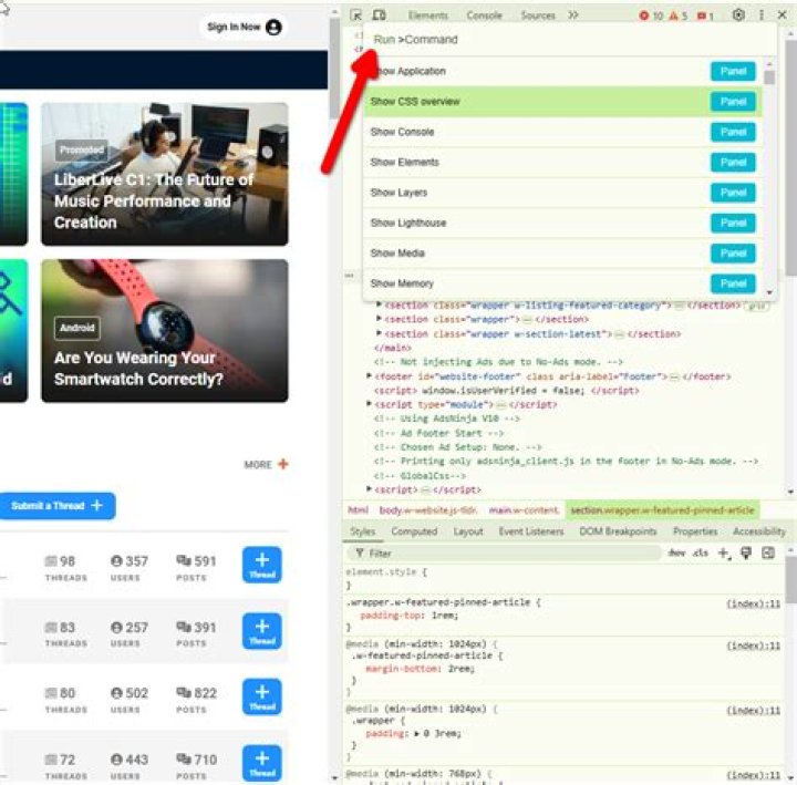Element Inspector Example