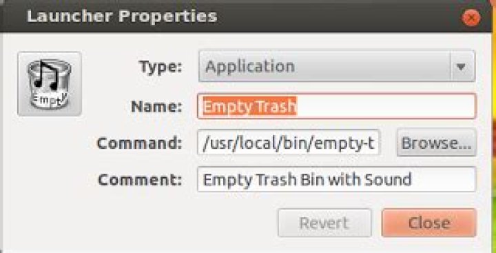 Empty Trash sound event?