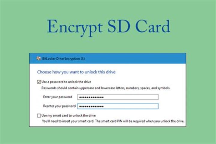 Encrypting SD card