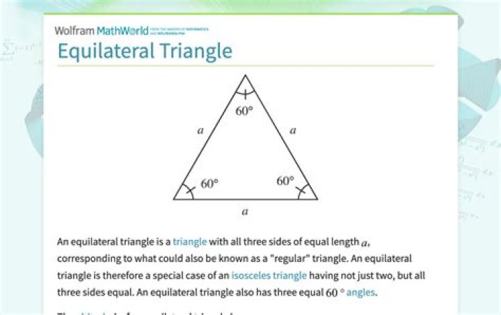 Equilateral triangle and 120° angle