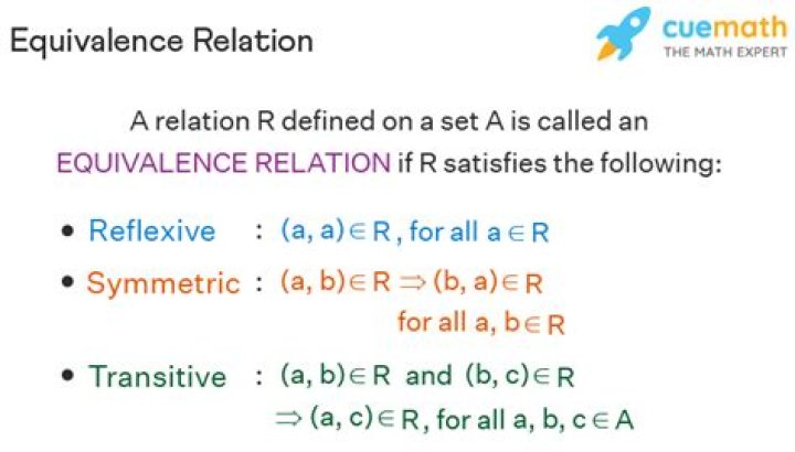 Equivalence relation