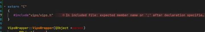 error: expected declaration or statement at end of input in c