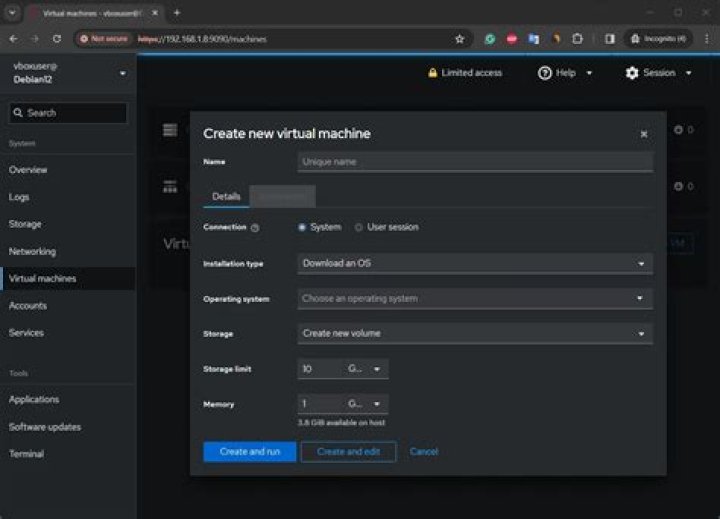 Error getting virt-manager to work with LXC