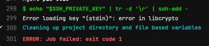 Error in libcrypto on Github Actions SSH command