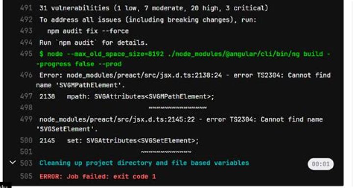 ERROR in node_modules/@types/node/globals.global.d.ts(1,44): error TS2304: Cannot find name 'globalThis'
