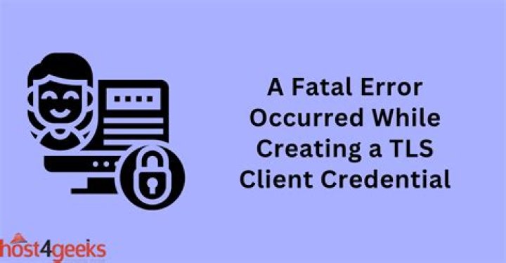 error message while creating a project