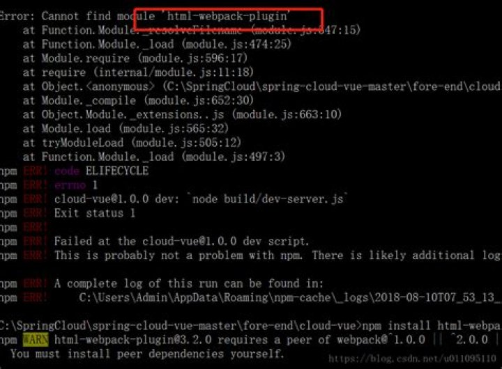 Error with NPM (cannot find module 'semver')