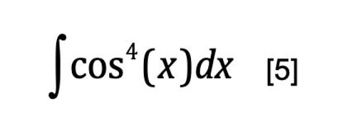 Evaluating $\int \cos^4(x)\operatorname d\!x$