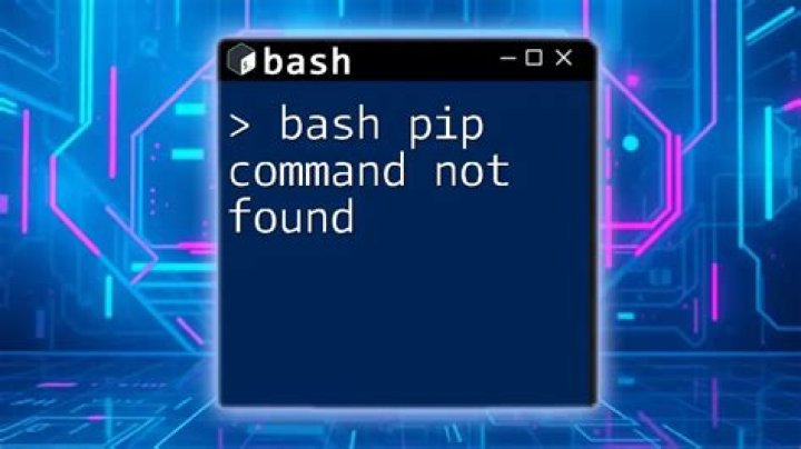 Every command fails with 