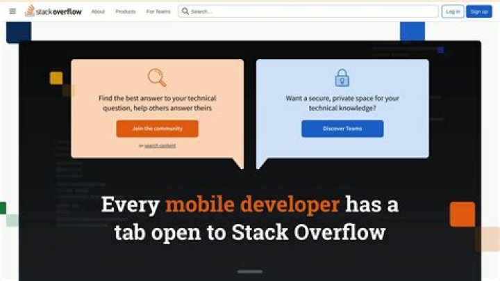  Every developer has a tab open to Stack Overflow 