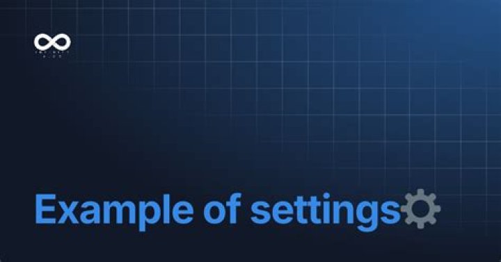 Example of Settings