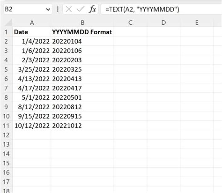 Excel - Convert date from yymmdd to dd/mm/yy