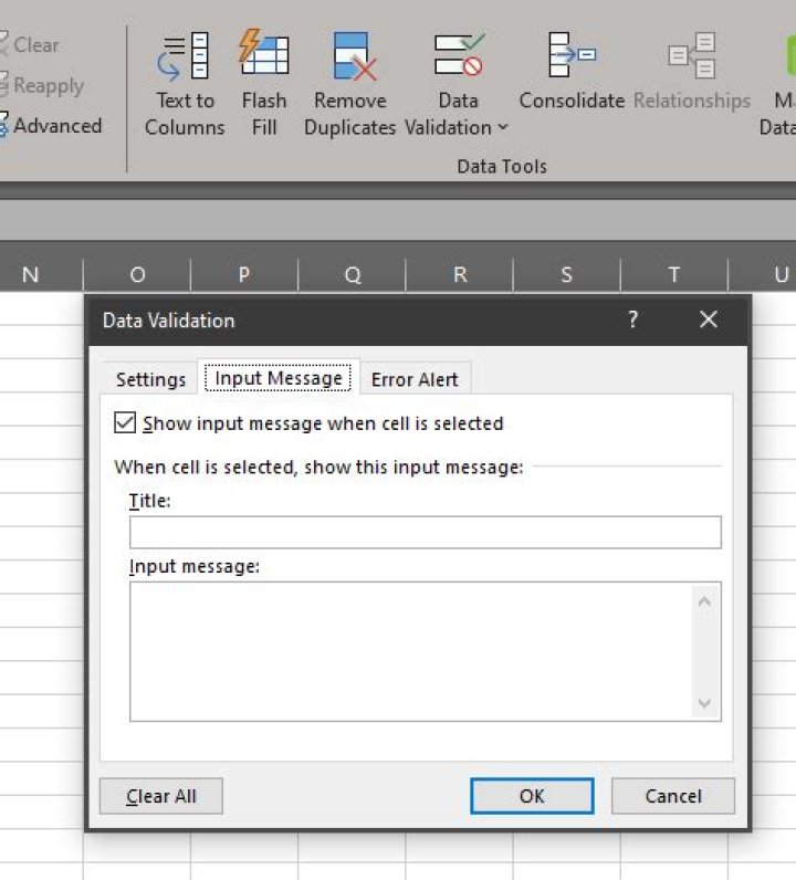 Excel: How to show a floating text box only when I select the cell?