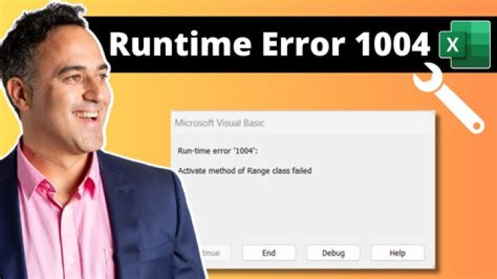 Excel VBA Runtime error 1004 Application-defined or object-defined error
