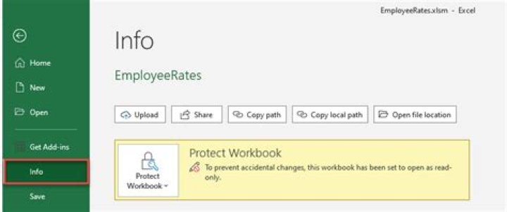 Excel workbook locked for editing by me?