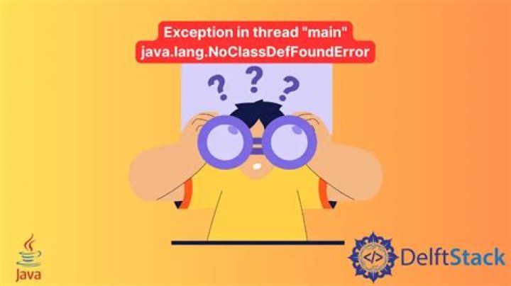 exception in thread 'main' java.lang.NoClassDefFoundError: