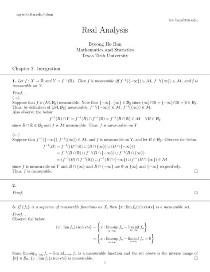 Exercise 43 chapter 2 in Real Analysis of Folland