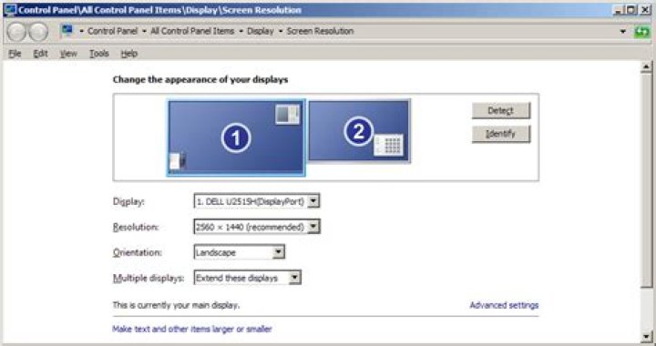 Extended Desktop: Mouse pointer jumps down about 120 pixels when moving from main to 2nd screen
