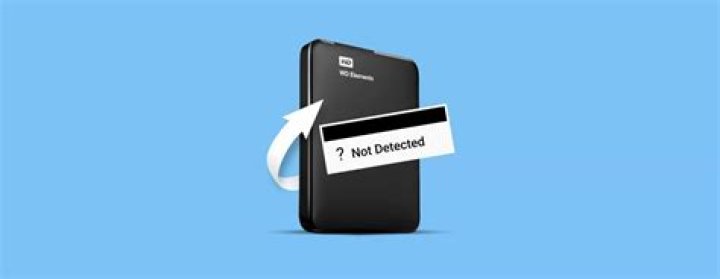 External Drive DIsk is unrecognised