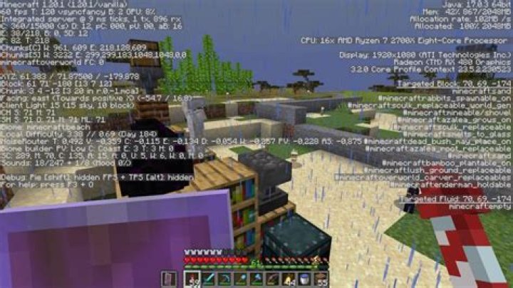 f3 screenshot
