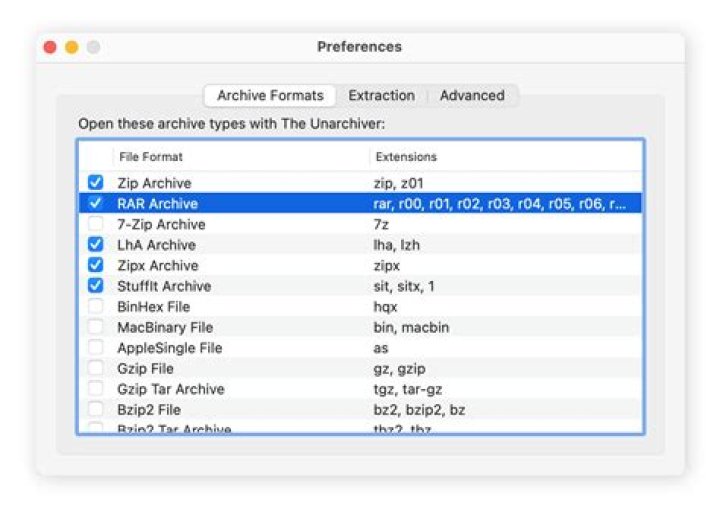 Fail to extract rar archive