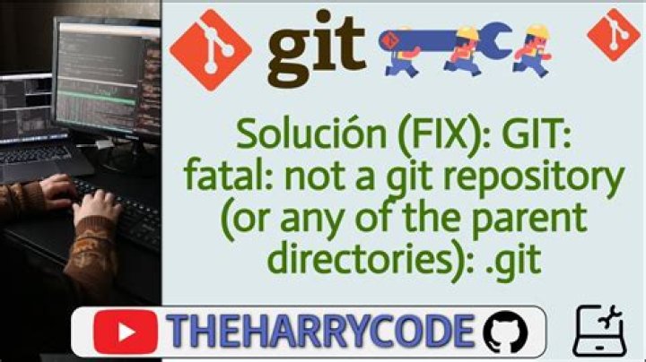 fatal: does not appear to be a git repository