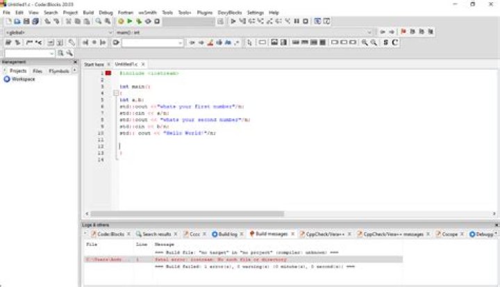 Fatal error: iostream: No such file or directory in compiling C program using GCC
